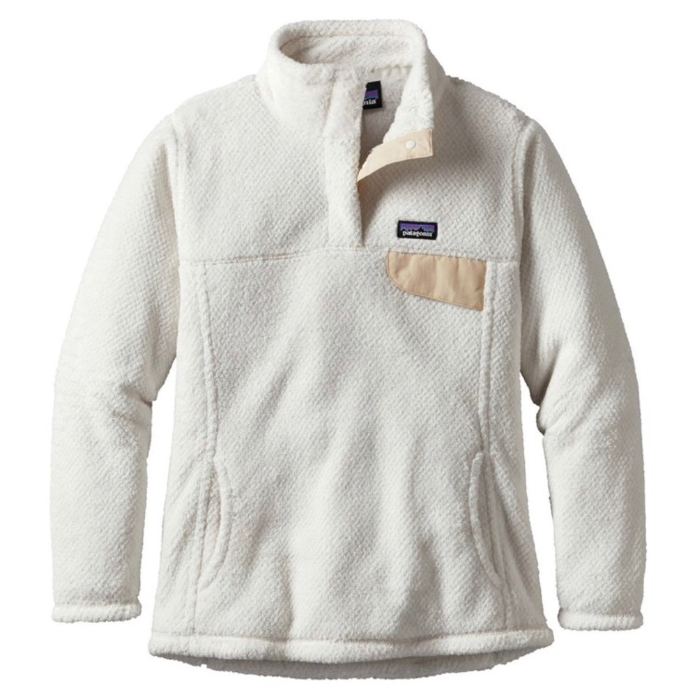 White Fleece Patagonia Pullover